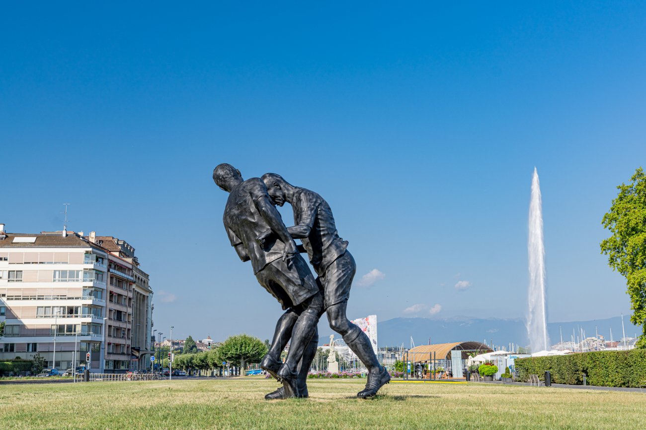 Adel Abdessemed Geneva Biennale Sculpture Garden 2020